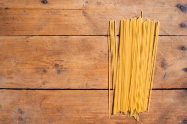 Yakın plan spagetti. vermicelli