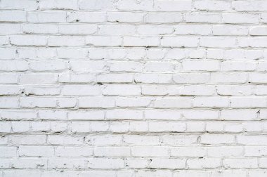 Beyaz tuğla duvar arka plan. Tasarım için tuğla duvar dokusu.