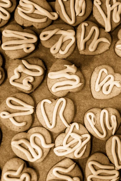 甘くておいしいバニラ クッキー — ストック写真