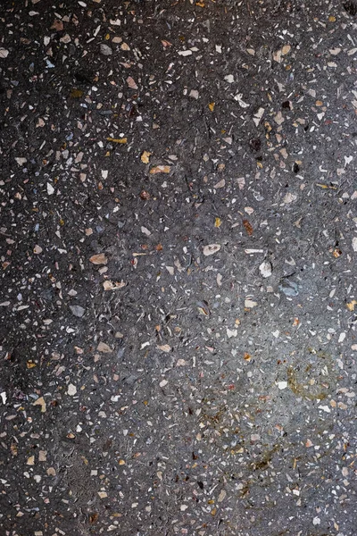 Textura Fondo Piso Hormigón Con Piedras Pequeñas — Foto de Stock