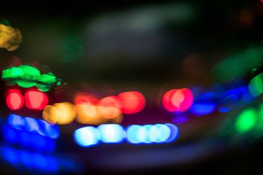 Noel bokeh arka plan doku soyut