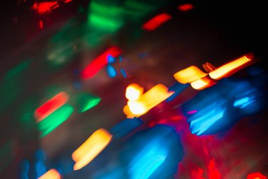 Noel bokeh arka plan doku soyut