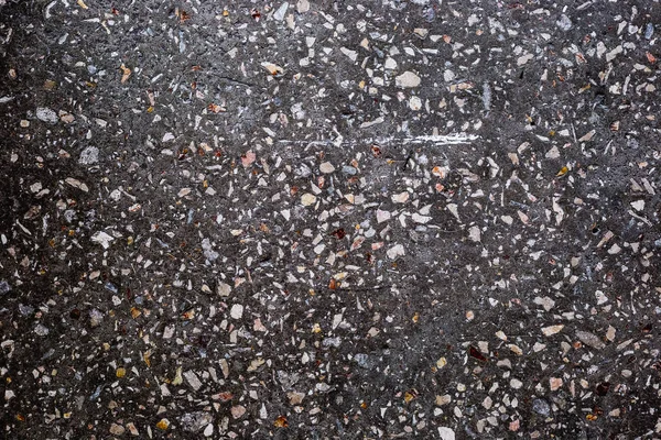 Текстура Бетонного Фона Пола Небольшими Камнями — стоковое фото