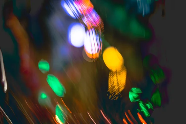 Abstract Christmas Bokeh Background Texture — Stock Photo, Image