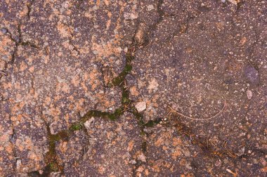 Arka plan doku eski asfalt kırık.