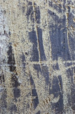 Sarı duvar arka plan tasarımı için.