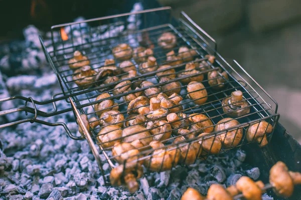 Setas Fritas Parrilla — Foto de Stock