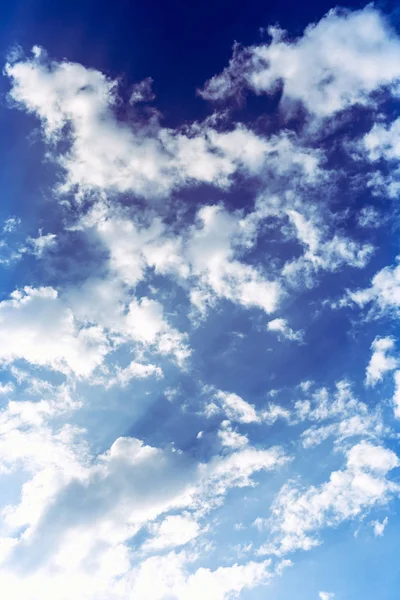 Bellissimo Cielo Blu Con Nuvole Sfondo Cielo — Foto Stock