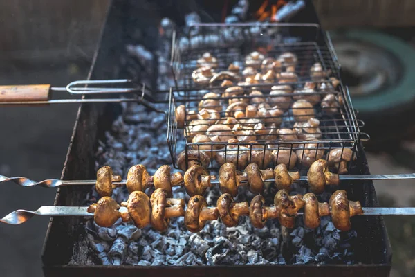 Setas Fritas Parrilla — Foto de Stock