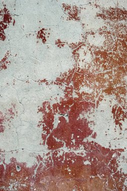 Eski duvar grunge kökenden çatlaklar ve soyulması boya ile dokular.