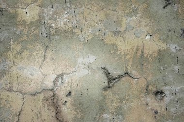 Duvar beton arka plan doku çatlaklar.