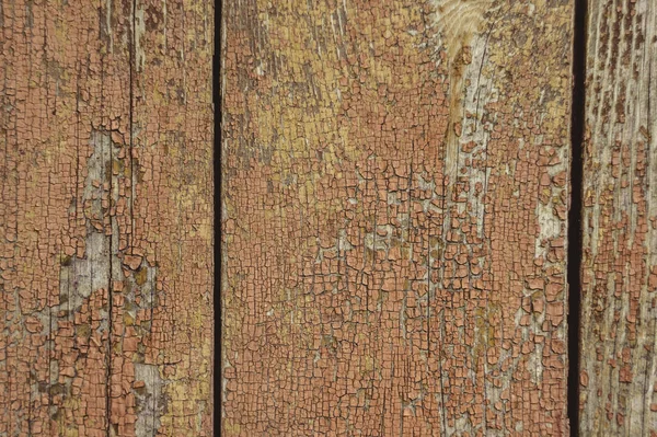 Παλιά Υφή Του Ξύλινες Σανίδες Ξεφλούδισμα Βαφή — Φωτογραφία Αρχείου