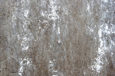 Klasik duvar arka plan tasarımı için. Doku kahverengi ve beyaz renklerle soyut. Çatlak ve eski yüzeyinde çizik.