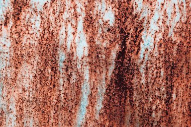 Paslı metal yüzey arka plan. Peeling boya doku tasarımcı için.