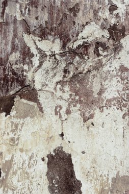 Çatlak ve eski duvar arkaplanı boyası soyulmuş. Klasik grunge dokusu
