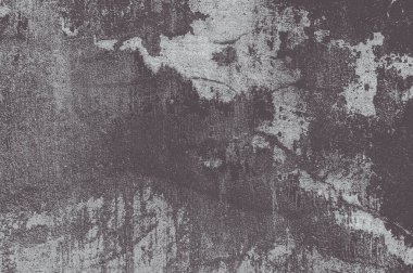 Çatlak ve eski duvar arkaplanı boyası soyulmuş. Tek renkli klasik grunge dokusu