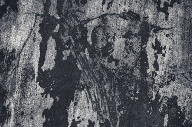 Çatlak ve eski duvar arkaplanı boyası soyulmuş. Tek renkli klasik grunge dokusu