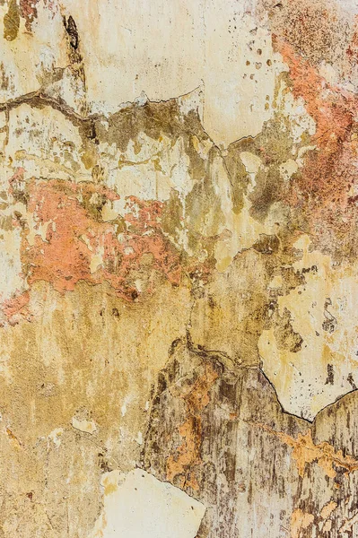 Çatlak ve eski duvar arkaplanı boyası soyulmuş. Klasik grunge dokusu