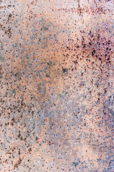 Grunge metal doku arka plan. Eski boyalı paslı yüzeye.