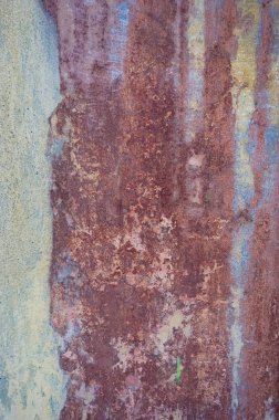 Çatlak ve eski duvar arkaplanı boyası soyulmuş. Klasik grunge dokusu