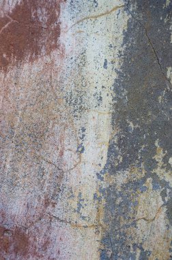 Çatlak ve eski duvar arkaplanı boyası soyulmuş. Klasik grunge dokusu