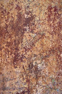 Çatlak ve eski duvar arkaplanı boyası soyulmuş. Klasik grunge dokusu