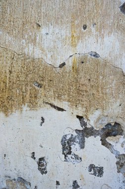 Çatlak ve eski duvar arkaplanı boyası soyulmuş. Klasik grunge dokusu