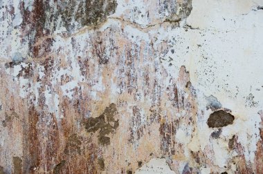 Çatlak ve eski duvar arkaplanı boyası soyulmuş. Klasik grunge dokusu