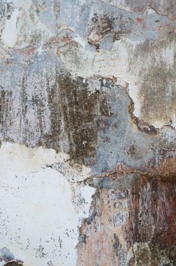 Çatlak ve eski duvar arkaplanı boyası soyulmuş. Klasik grunge dokusu