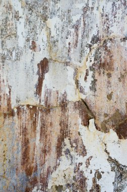 Çatlak ve eski duvar arkaplanı boyası soyulmuş. Klasik grunge dokusu