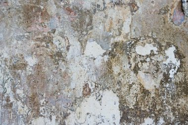 Çatlak ve eski duvar arkaplanı boyası soyulmuş. Klasik grunge dokusu