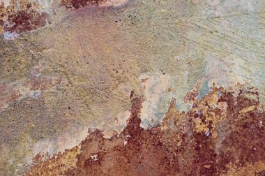 Çatlak ve eski duvar arkaplanı boyası soyulmuş. Klasik grunge dokusu