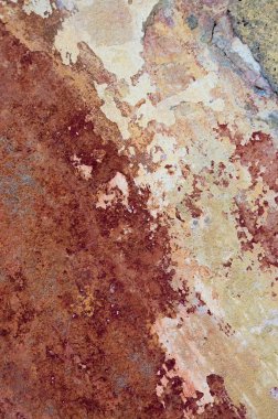 Çatlak ve eski duvar arkaplanı boyası soyulmuş. Klasik grunge dokusu