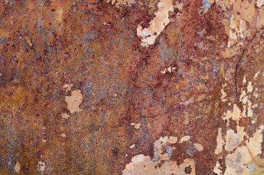 Çatlak ve eski duvar arkaplanı boyası soyulmuş. Klasik grunge dokusu