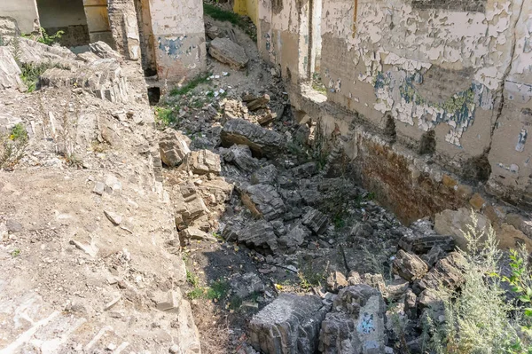 Viejo Edificio Abandonado Escuela —  Fotos de Stock