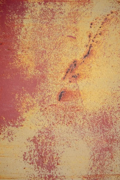 Старый Металлический Фон Стены Текстуры Царапинами Трещинами — стоковое фото