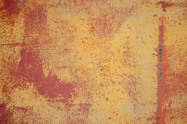 Stare Metalowe Ściany Tekstura Tło Rysy Pęknięcia — Zdjęcie stockowe