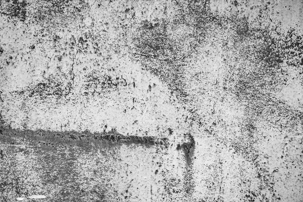 White Metal Muur Textuur Achtergrond Met Krassen Scheuren — Stockfoto