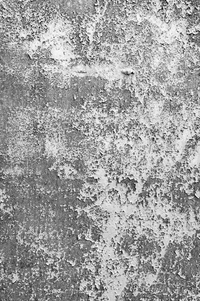 Fondo Textura Pared Metal Blanco Con Arañazos Grietas —  Fotos de Stock