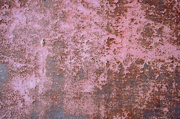 Oude Metalen Wand Textuur Achtergrond Met Krassen Scheuren — Stockfoto