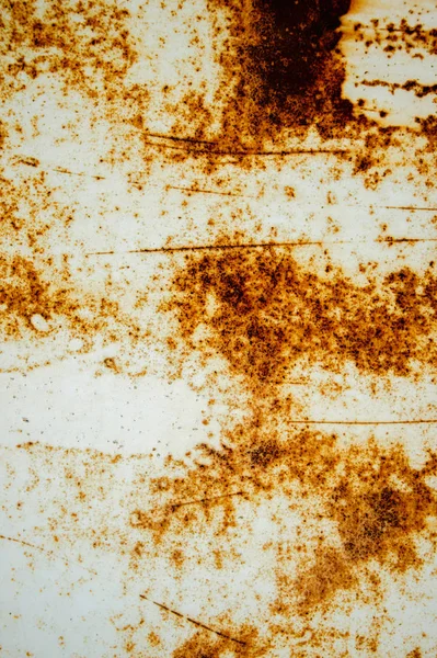 旧的金属墙纹理背景划痕和裂缝 — 图库照片