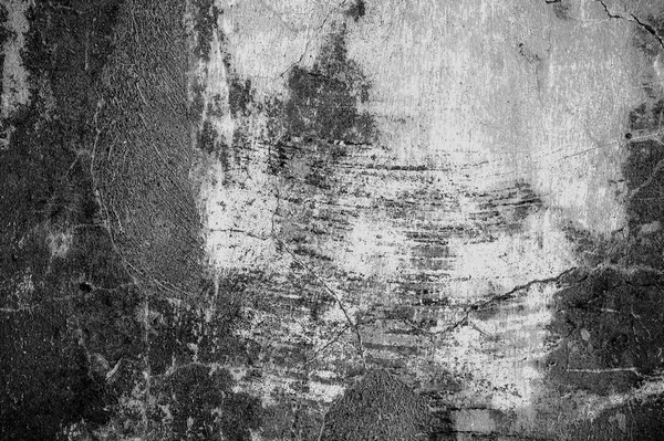 Grunge Wand Klassischer Hintergrund Monochrom Grunzige Textur Schwarz Weißes Muster — Stockfoto