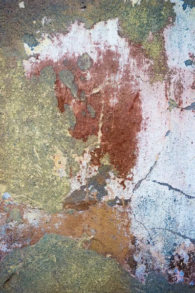 Трещины Чистки Краски Старого Фона Стены Классическая Гранжевая Текстура — стоковое фото
