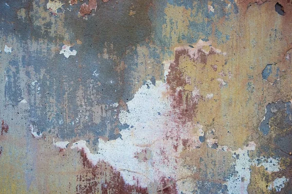 Çatlak ve eski duvar arkaplanı boyası soyulmuş. Klasik grunge dokusu