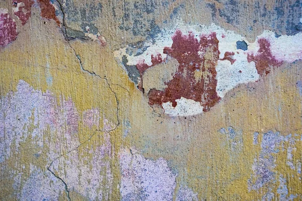 Çatlak ve eski duvar arkaplanı boyası soyulmuş. Klasik grunge dokusu