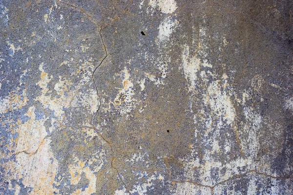 Cracked Peeling Paint Old Wall Background Classic Grunge Texture — Stock Photo, Image