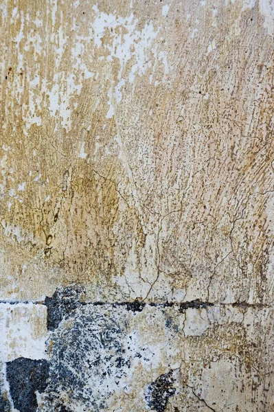 Cracked Peeling Paint Old Wall Background Classic Grunge Texture — Stock Photo, Image