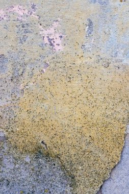 Çatlak ve eski duvar arkaplanı boyası soyulmuş. Klasik grunge dokusu