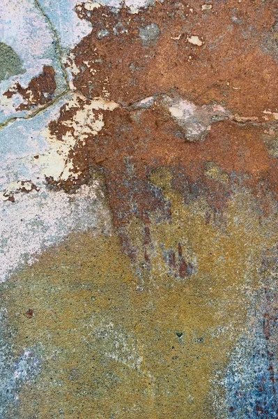 Pintura Agrietada Pelada Fondo Pared Viejo Textura Grunge Clásica — Foto de Stock