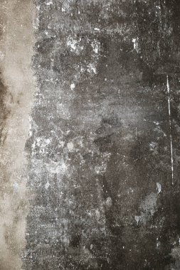 Çimento-kum harç ile sıva sonrası duvar arka planı